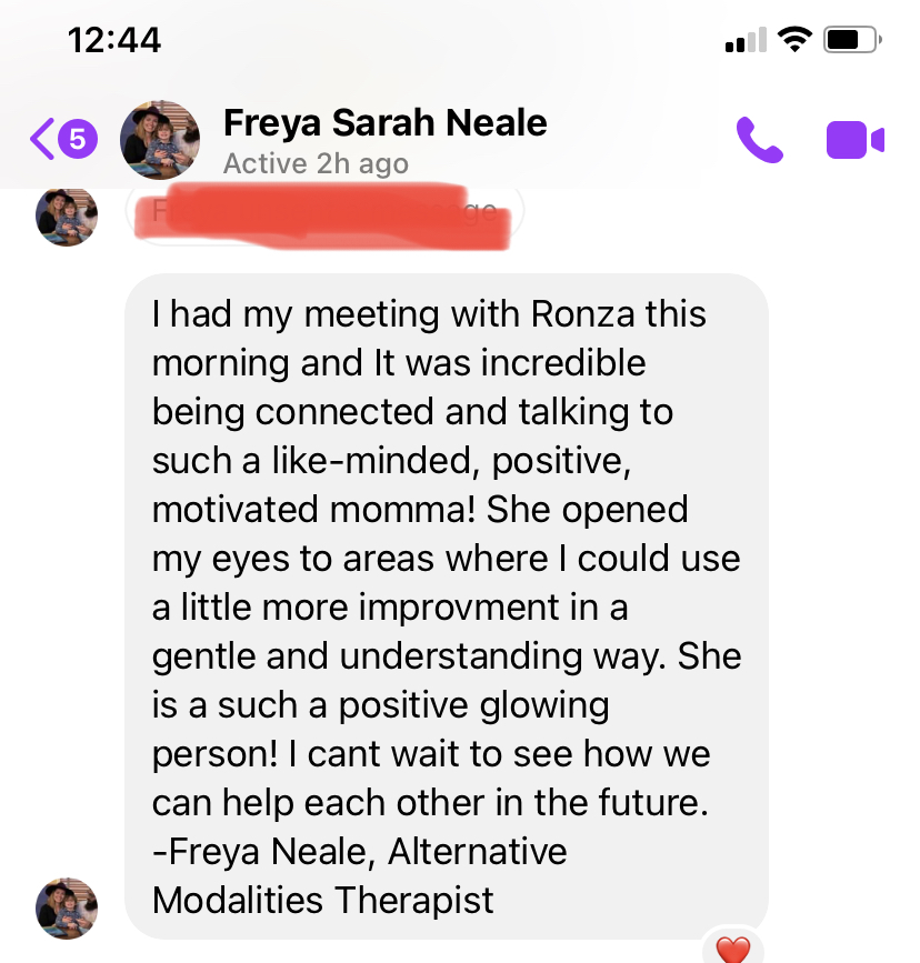 Photo of a third client